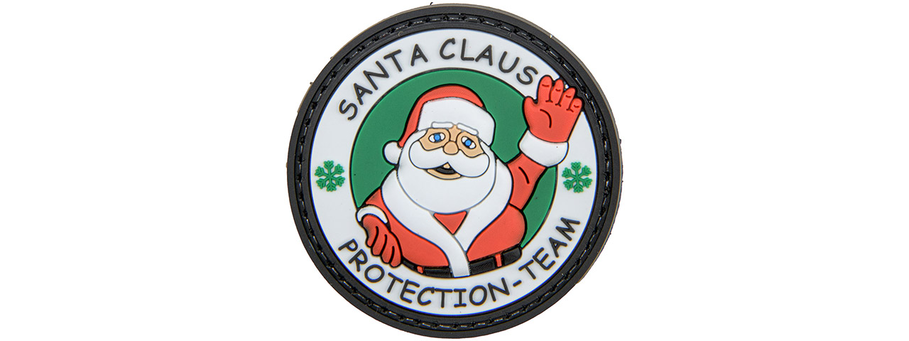 Santa Claus Protection Team PVC Patch - Click Image to Close
