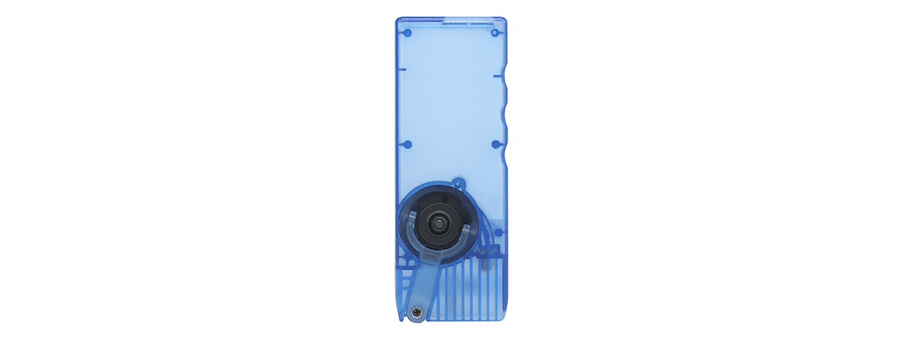 1000 Round Silent Side Winding Speedloader (Color: Limpid Blue) - Click Image to Close