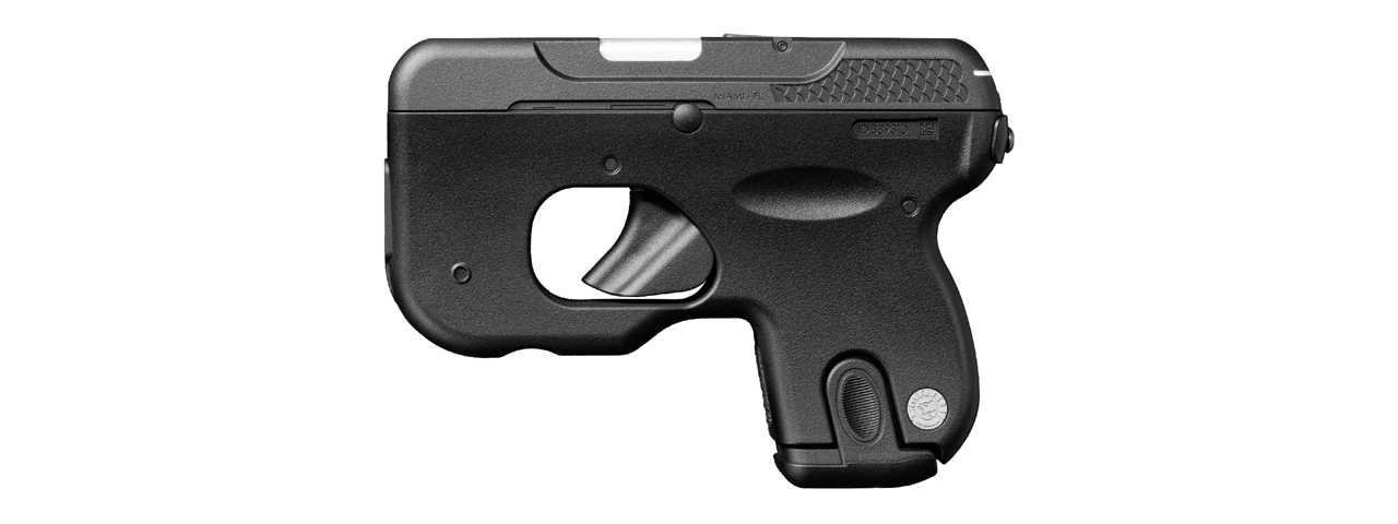 Tokyo Marui Curve Compact Carry Gas Non-Blowback Airsoft Pistol with Fixed Slide (Color: Black) - Click Image to Close