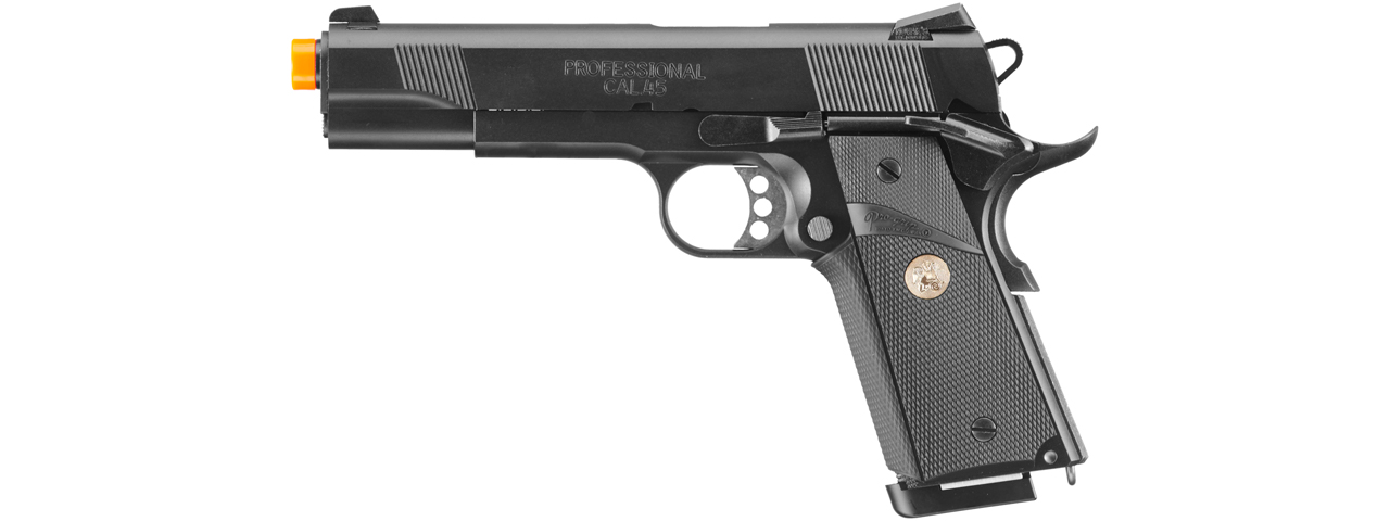 Tokyo Marui 1911 MEU Airsoft Gas Blowback Pistol (Color: Black) - Click Image to Close