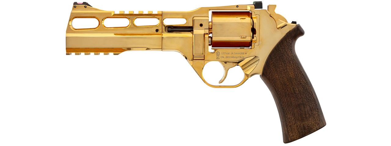 Chiappa Rhino 60DS 4.5mm Airgun CO2 Revolver Gold Edition - Click Image to Close