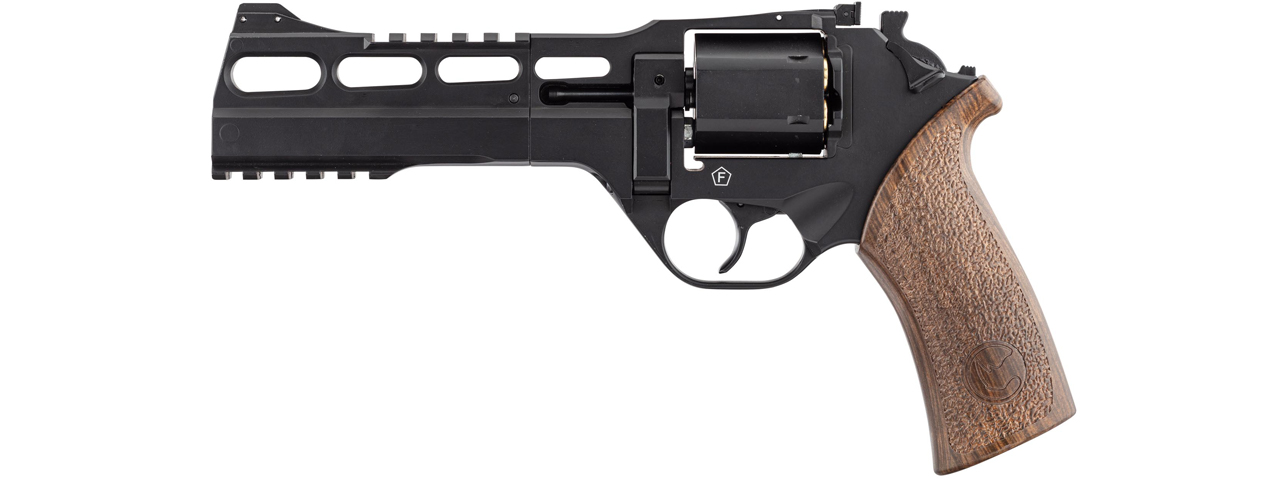 Chiappa Rhino 60DS Airsoft CO2 Revolver Black Edition - Click Image to Close