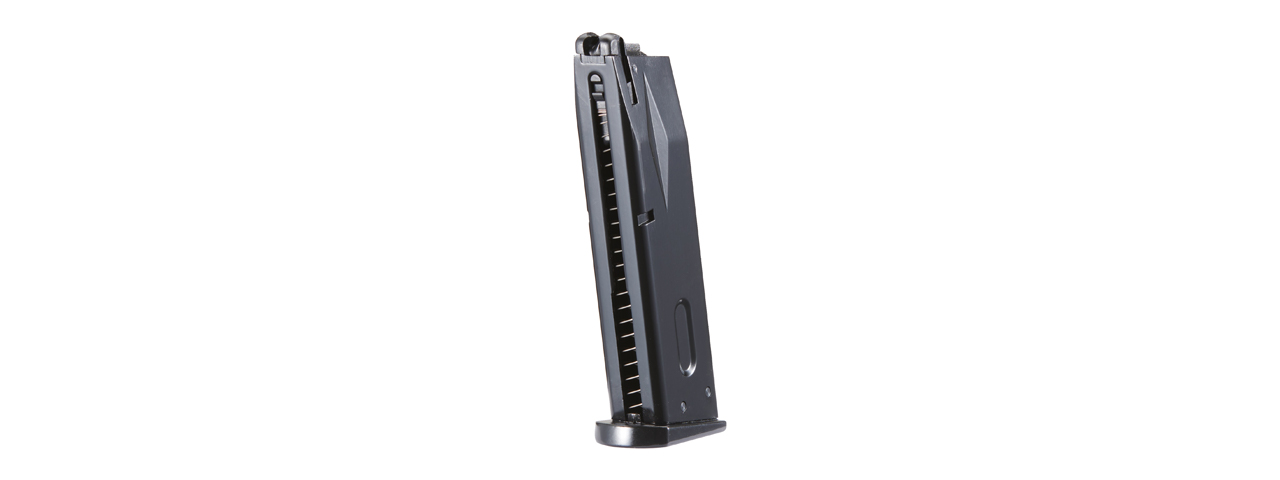 WE-Tech 25 Round Green Gas Magazine for M92 Series Gas Blowback Pistols (Color: Black) - Click Image to Close