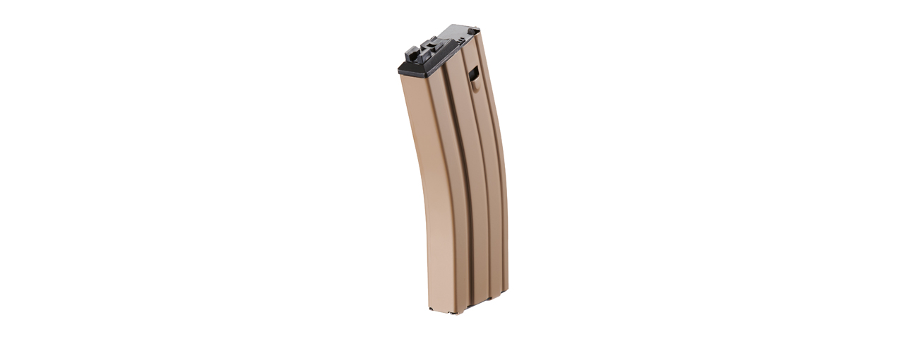 WE-Tech Version 2 30 Round Co2 Magazine for M4 Gas Blowback Rifles (Color: Tan) - Click Image to Close