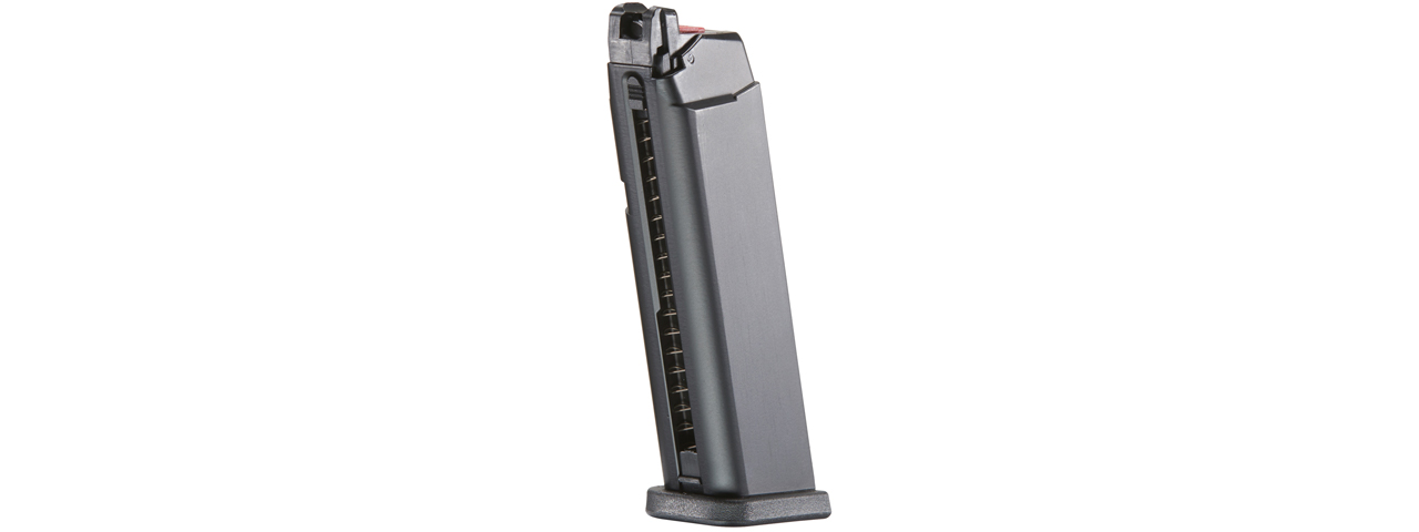 WE-Tech Galaxy MOS 25 Round Metal Green Gas Airsoft Magazine (Color: Black) - Click Image to Close