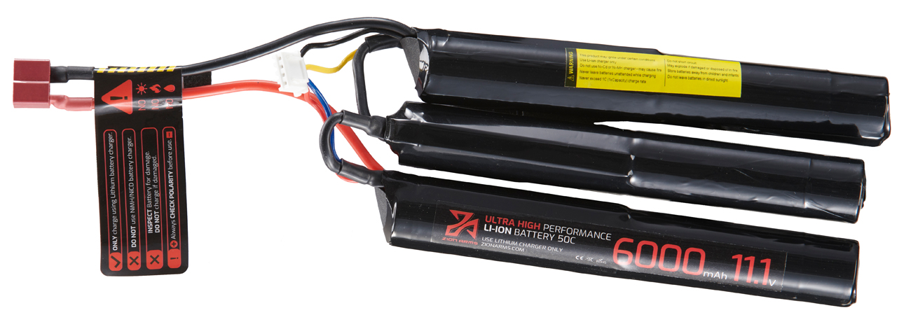 Zion Arms 11.1v 6000mAh Lithium-Ion Crane Battery (Deans Connector) - Click Image to Close