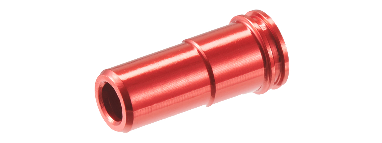 Lancer Tactical 19.7mm CNC Machined Aluminum Air Nozzle for Airsoft AEGs (Color: Red) - Click Image to Close