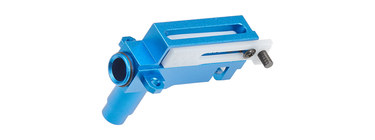 Lancer Tactical CNC Machined Aluminum Hop-Up Unit for AK Series Airsoft AEGs (Color: Blue) - Click Image to Close