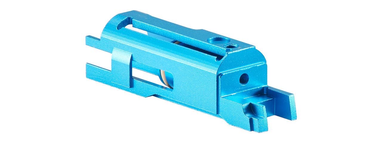 Lancer Tactical Aluminum Blowback Housing for Hi-Capa & 1911 Gas Blowback Pistols (Color: Blue) - Click Image to Close