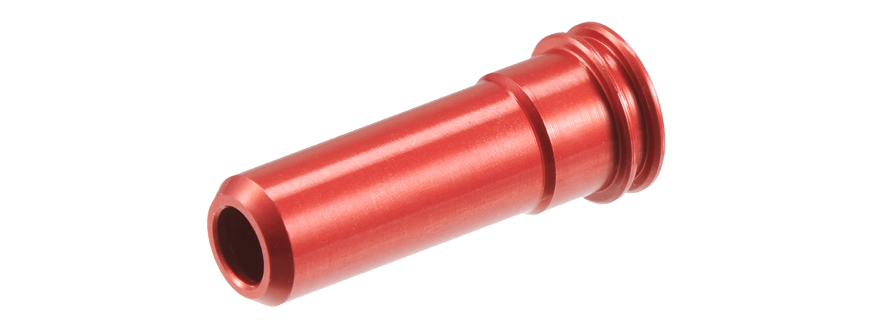 Lancer Tactical 23.6mm CNC Machined Aluminum Air Nozzle for Airsoft AEGs (Color: Red) - Click Image to Close