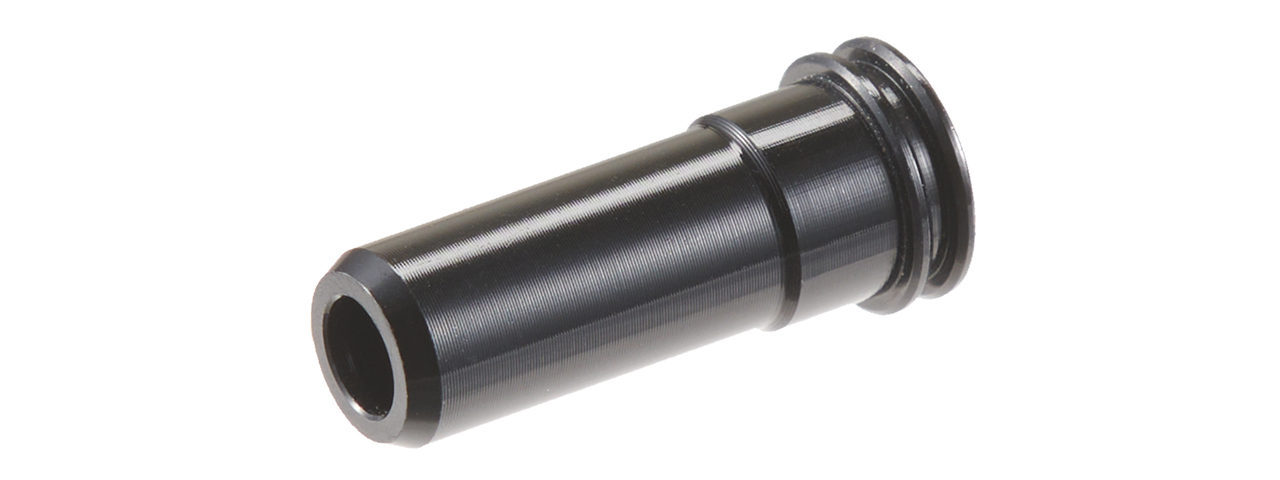 Lancer Tactical 21.5mm CNC Machined Aluminum Air Nozzle for Airsoft AEGs (Color: Black) - Click Image to Close