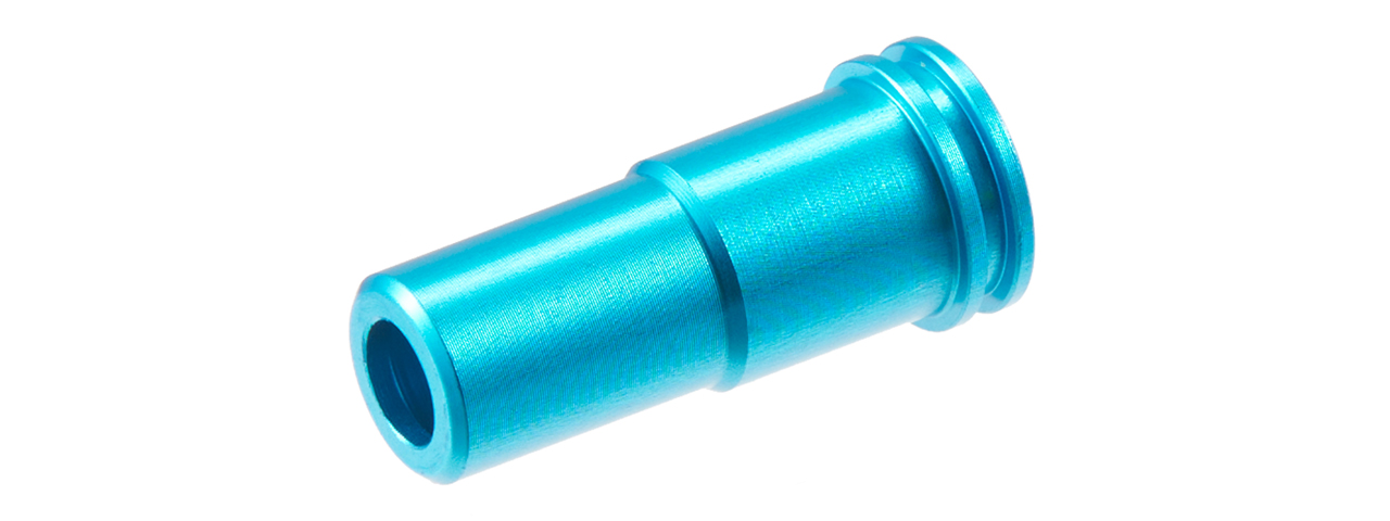 Lancer Tactical CNC Machined Aluminum Air Nozzle for M4 Series Airsoft AEGs (Color: Blue) - Click Image to Close