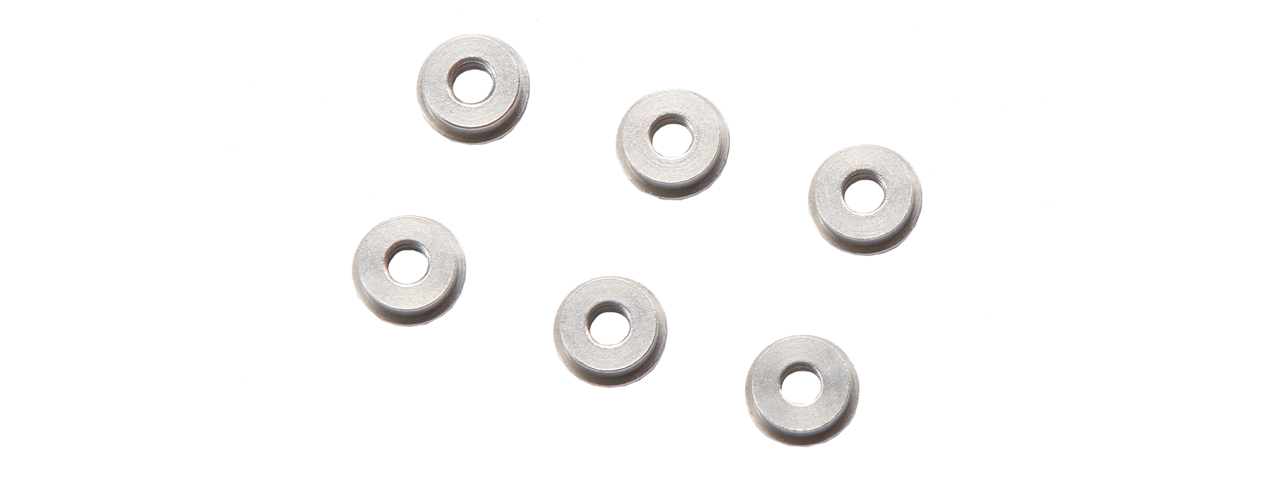Lancer Tactical 7mm Solid Steel Gearbox Bushings (Pack of 6) - Click Image to Close