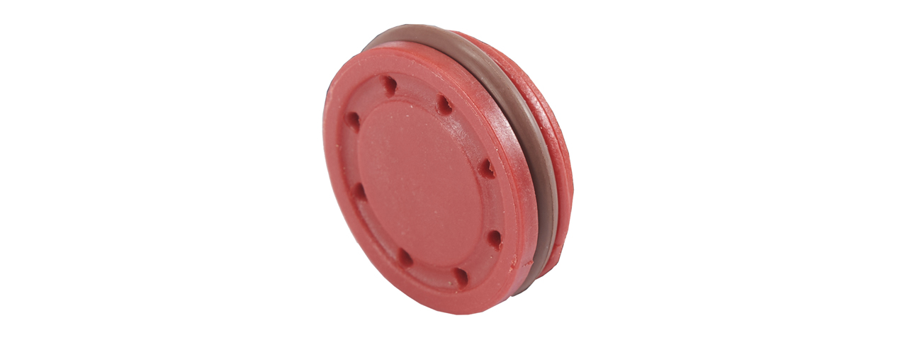 Lancer Tactical Polycarbonate Piston Head for Airsoft AEGs (Color: Red) - Click Image to Close