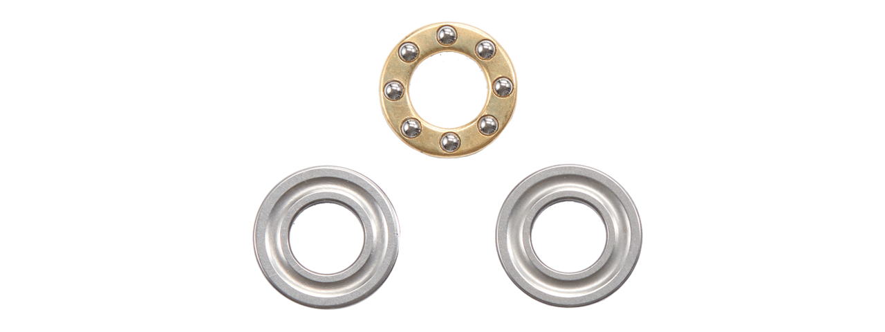 Lancer Tactical Stainless Steel Ball Bearing Spring Guide Washers - Click Image to Close