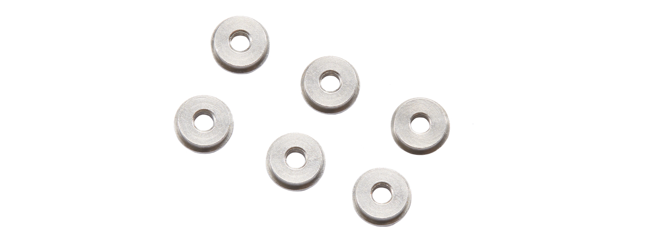 Lancer Tactical Precision 8mm Steel Gearbox Bushings (Pack of 6) - Click Image to Close