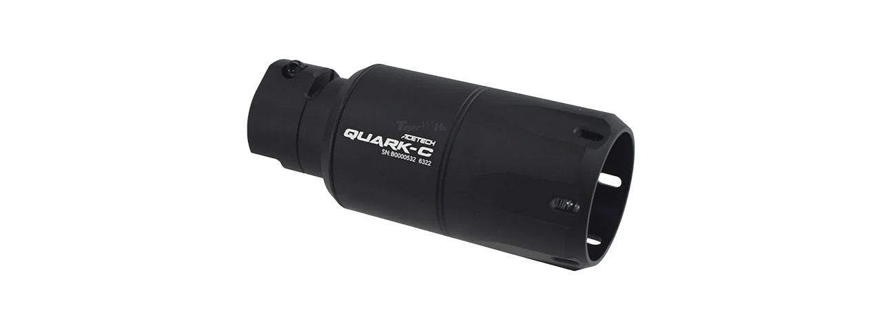 Quark C Shotgun Tracer Unit - (Black) - Click Image to Close