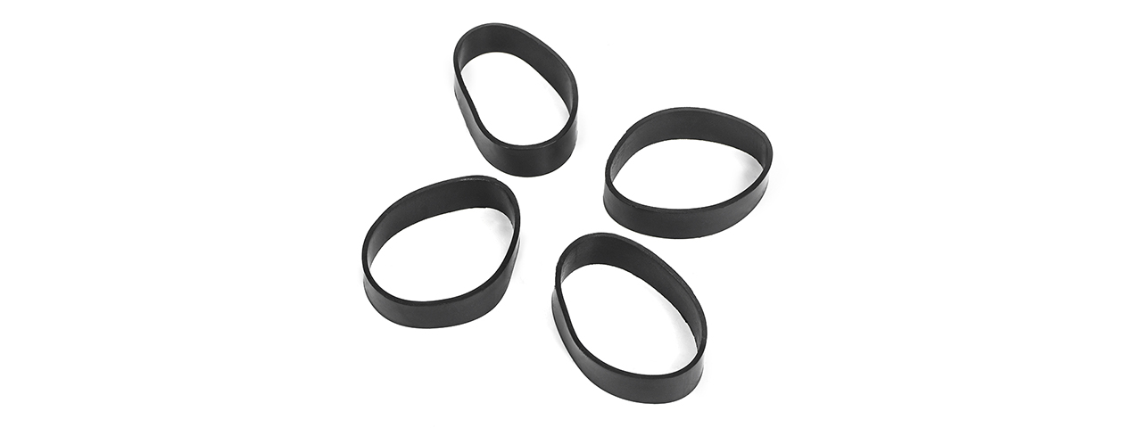 ACW Accessory Rubber Rings (4pcs) - Black - Click Image to Close