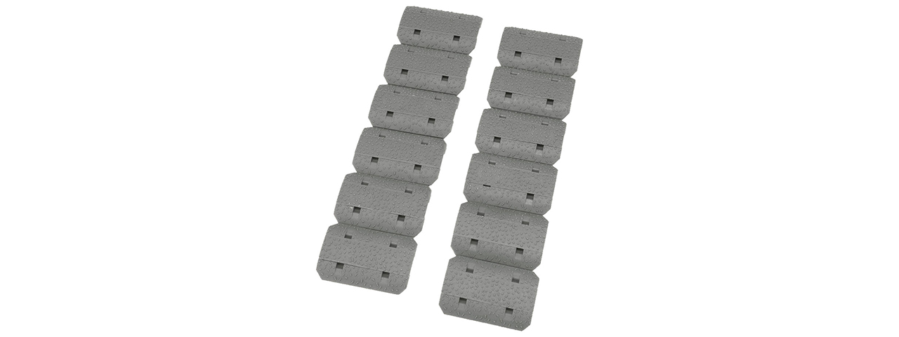 Atlas Custom Works Type 1 M-LOK Rail Cover Set (Gray) - Click Image to Close