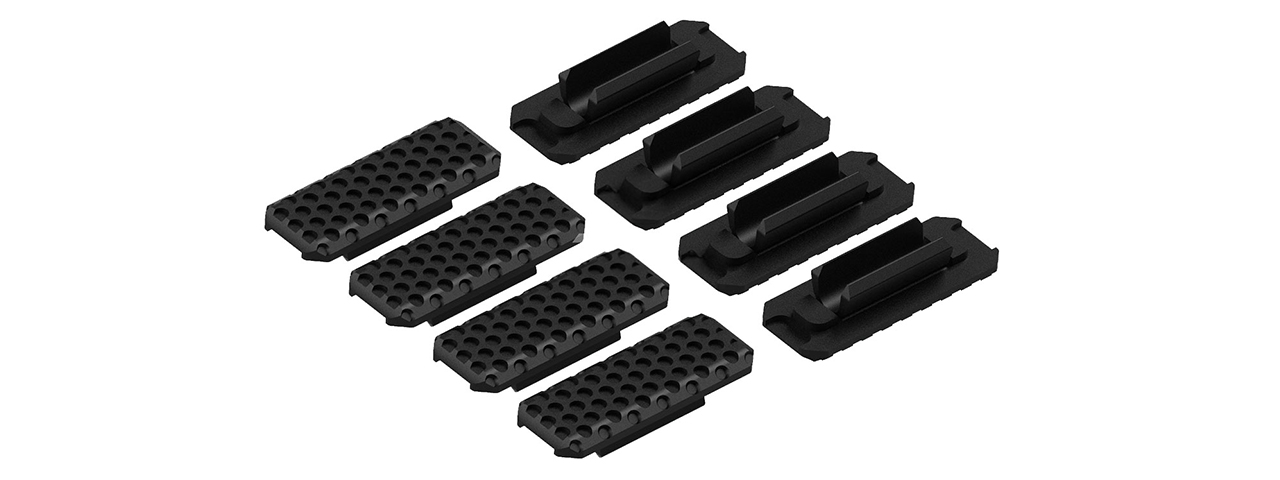 Atlas Custom Works Type 3 M-LOK Rail Cover Set (Black) - Click Image to Close