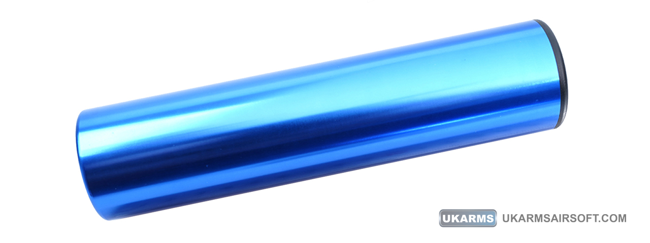 Atlas Custom Works Aluminum Mock Suppressor (Color: Blue) - Click Image to Close