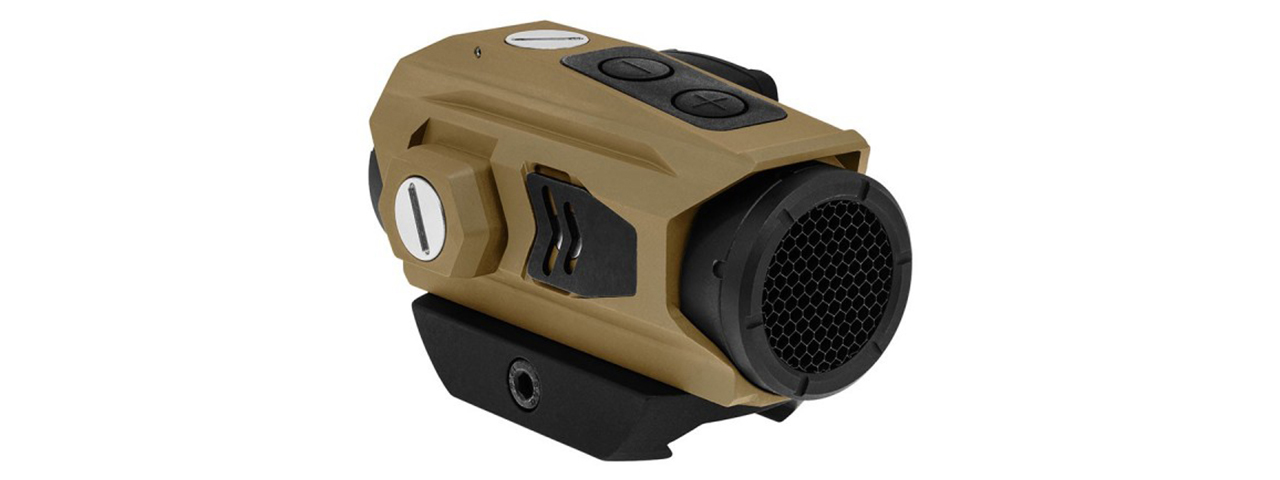 Atlas Custom Works xForce XTSW Red Dot Sight with Low Mount (Tan) - Click Image to Close