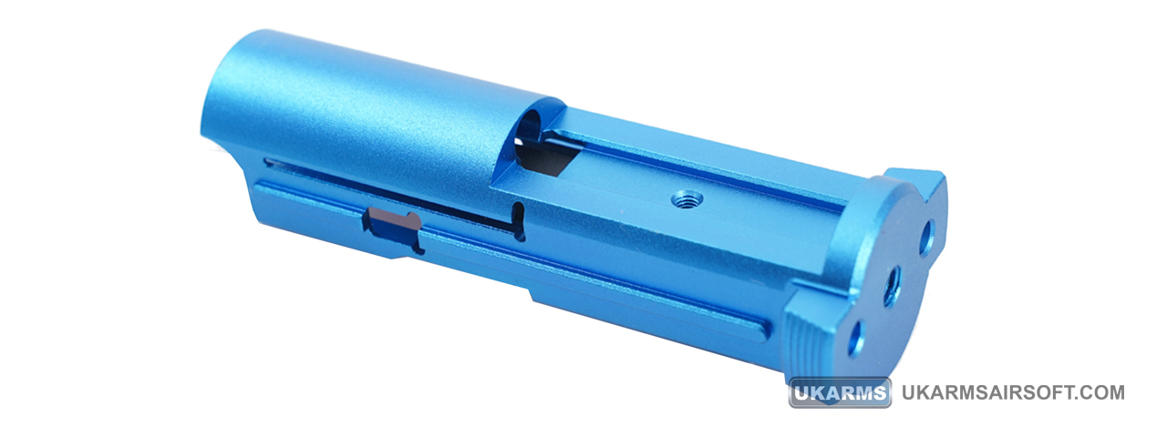 Atlas Custom Works Aluminum Blowback Unit for Action Army AAP-01 Gas Blowback Pistols (Color: Blue) - Click Image to Close