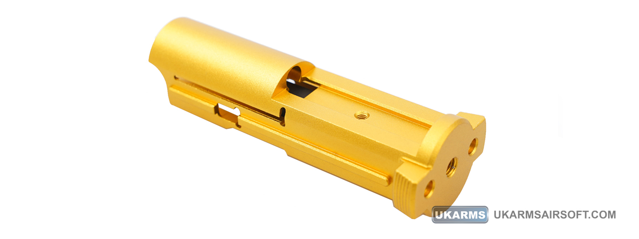 Atlas Custom Works Aluminum Blowback Unit for Action Army AAP-01 Gas Blowback Pistols (Color: Gold) - Click Image to Close
