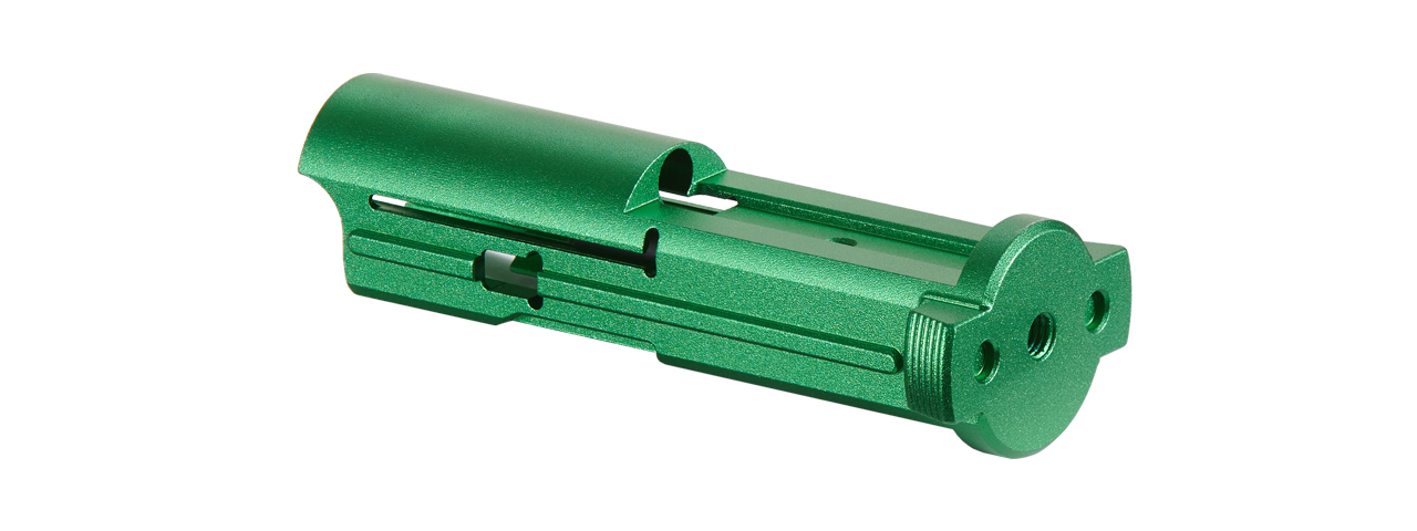 5KU Aluminum Blowback Unit for Action Army AAP-01 Gas Blowback Pistols (Color: Green) - Click Image to Close