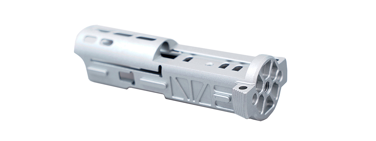Atlas Custom Works Lightweight CNC Aluminum Bolt for AAP-01 GBB Pistol (Silver) - Click Image to Close