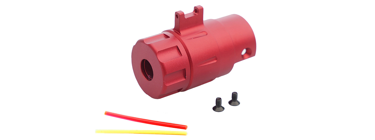 Atlas Custom Works Silencer Adapter Kit for AAP-01 GBB Pistol (Red) - Click Image to Close