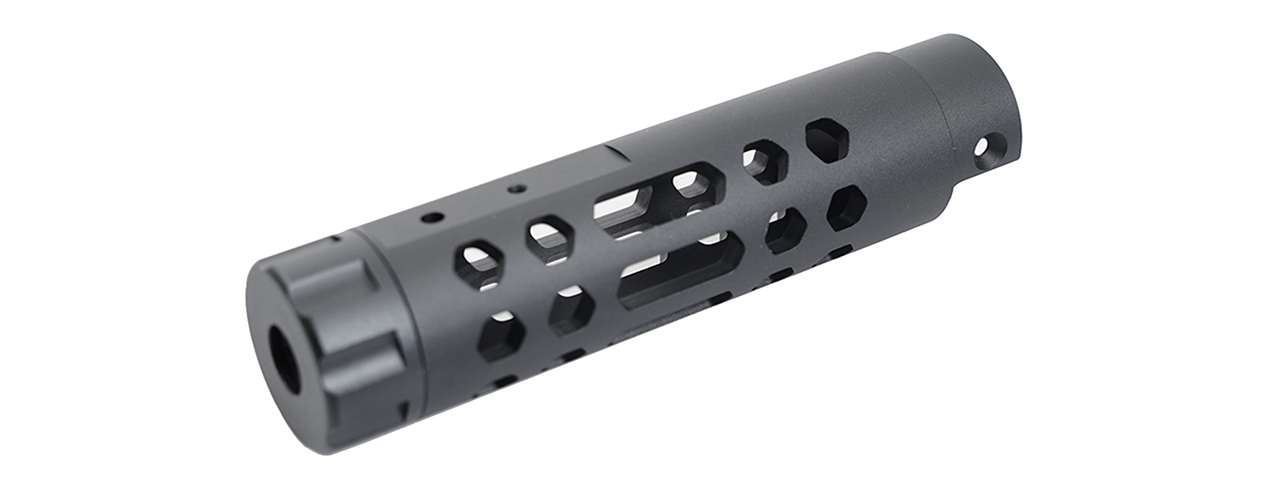 Atlas Custom Works AAP-01 Aluminum Outer Barrel Type A (Black) - Click Image to Close