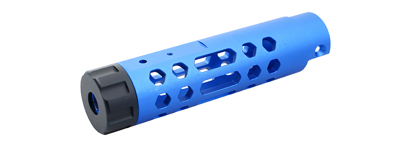 Atlas Custom Works AAP-01 Aluminum Outer Barrel Type A (Blue) - Click Image to Close
