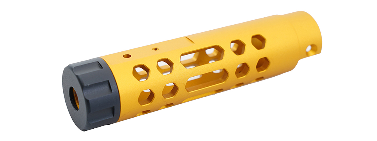 Atlas Custom Works AAP-01 Aluminum Outer Barrel Type A (Gold) - Click Image to Close