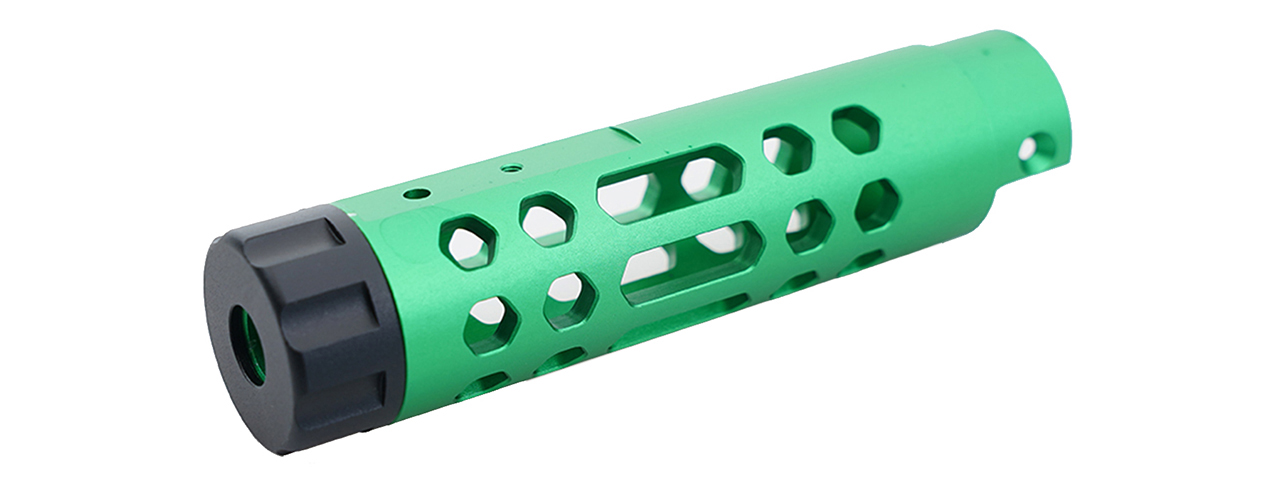 Atlas Custom Works AAP-01 Aluminum Outer Barrel Type A (Green) - Click Image to Close