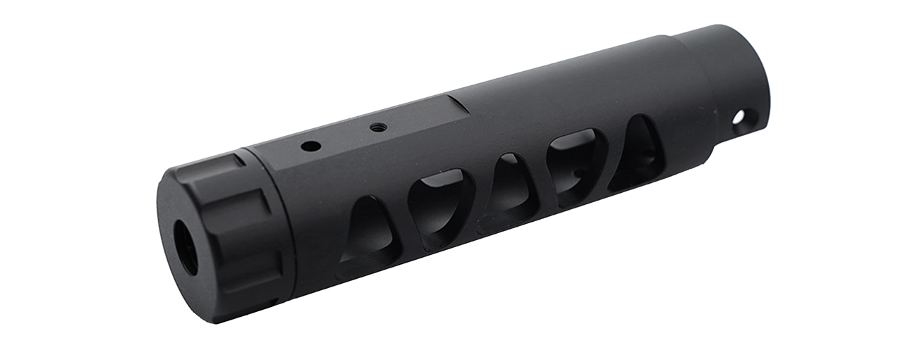 Atlas Custom Works AAP-01 Aluminum Outer Barrel Type D (Black) - Click Image to Close