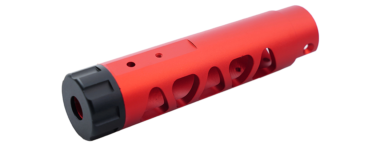 Atlas Custom Works AAP-01 Aluminum Outer Barrel Type D (Red) - Click Image to Close