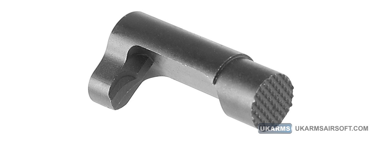 Atlas Custom Works Stainless Steel Type 2 Magazine Catch for TM 1911A1 Airsoft Pistols (Color: Black) - Click Image to Close