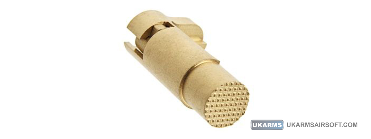 Atlas Custom Works Stainless Steel Type 2 Magazine Catch for TM 1911A1 Airsoft Pistols (Color: Gold) - Click Image to Close