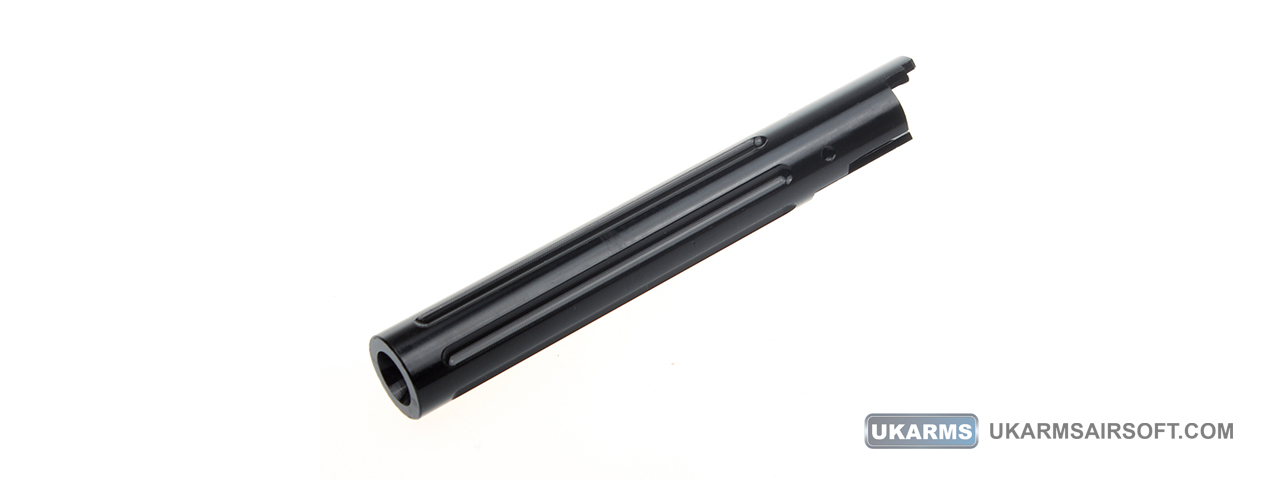 Atlas Custom Works Non-Recoiling Straight Outer Barrel for TM Hi-Capa 5.1 Airsoft Pistols (Color: Black) - Click Image to Close