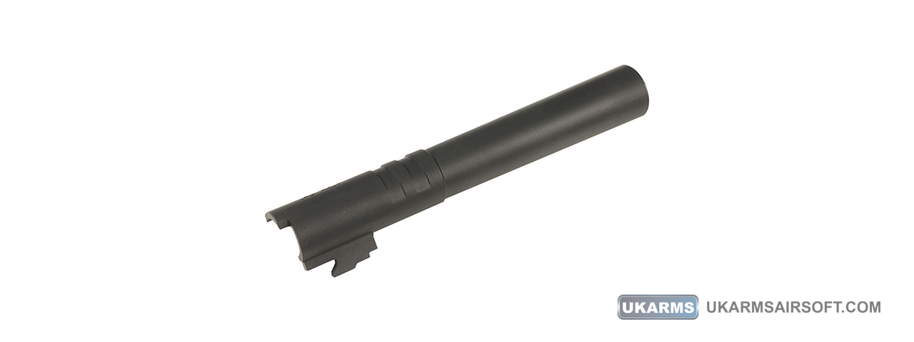 Atlas Custom Works Aluminum Outer Barrel for TM Hi-Capa 5.1 with 11mm Threads (Color: Black) - Click Image to Close
