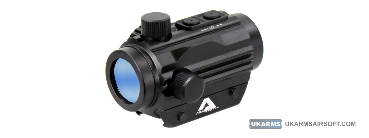 Aim Sports 1x20 Micro Red Dot Sight (Color: Black) - Click Image to Close