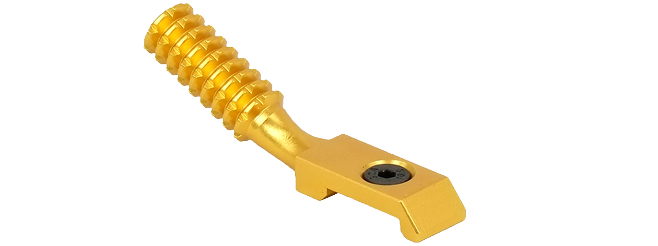 Airsoft Masterpiece Cocking Handle for Open Slide - Ver. 3 STI (Gold) - Click Image to Close