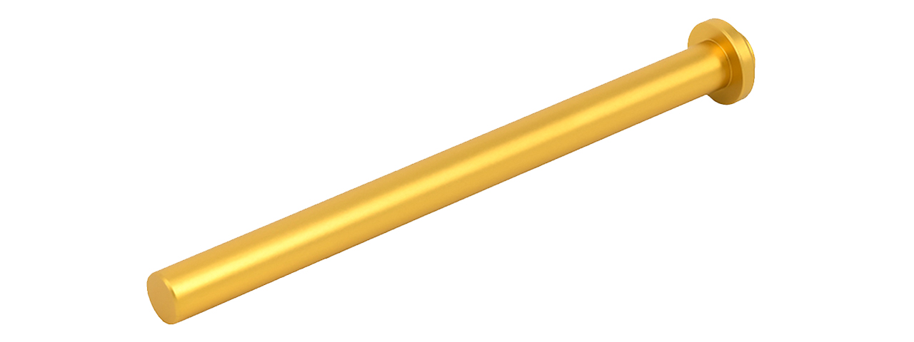 Airsoft Masterpiece Edge Custom "Hard Rod" Guide Rod for 5.1 Hi Capas - Gold - Click Image to Close