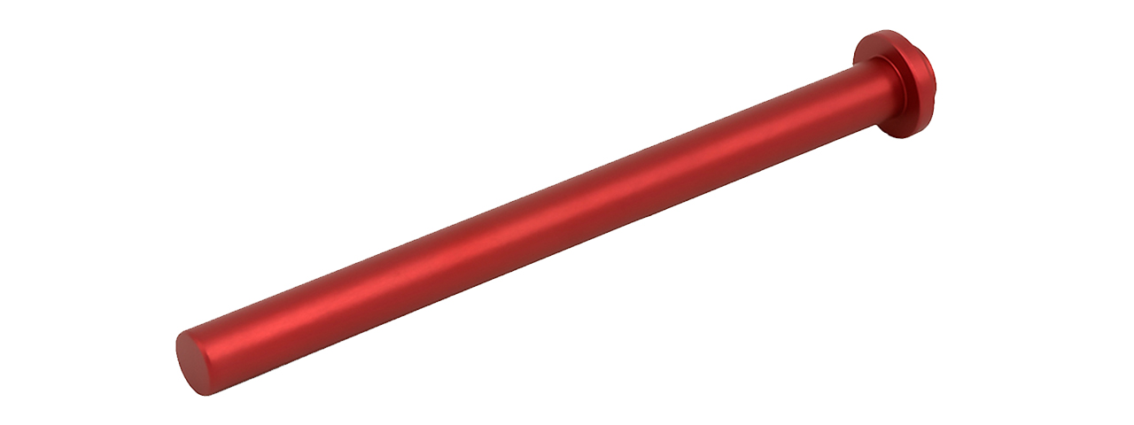 Airsoft Masterpiece Edge Custom "Hard Rod" Guide Rod for 5.1 Hi Capas - Red - Click Image to Close
