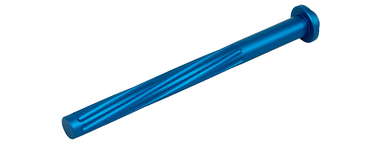 Airsoft Masterpiece Edge Custom "Twister" Guide Rod for 5.1 Hi Capas - Blue - Click Image to Close