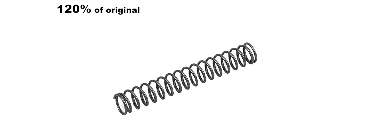 Airsoft Masterpiece Edge Custom "ON-TARGET" Hammer Spring for Hi Capas - 120% - Click Image to Close