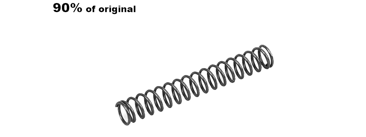 Airsoft Masterpiece Edge Custom "ON-TARGET" Hammer Spring for Hi Capas - 90% - Click Image to Close