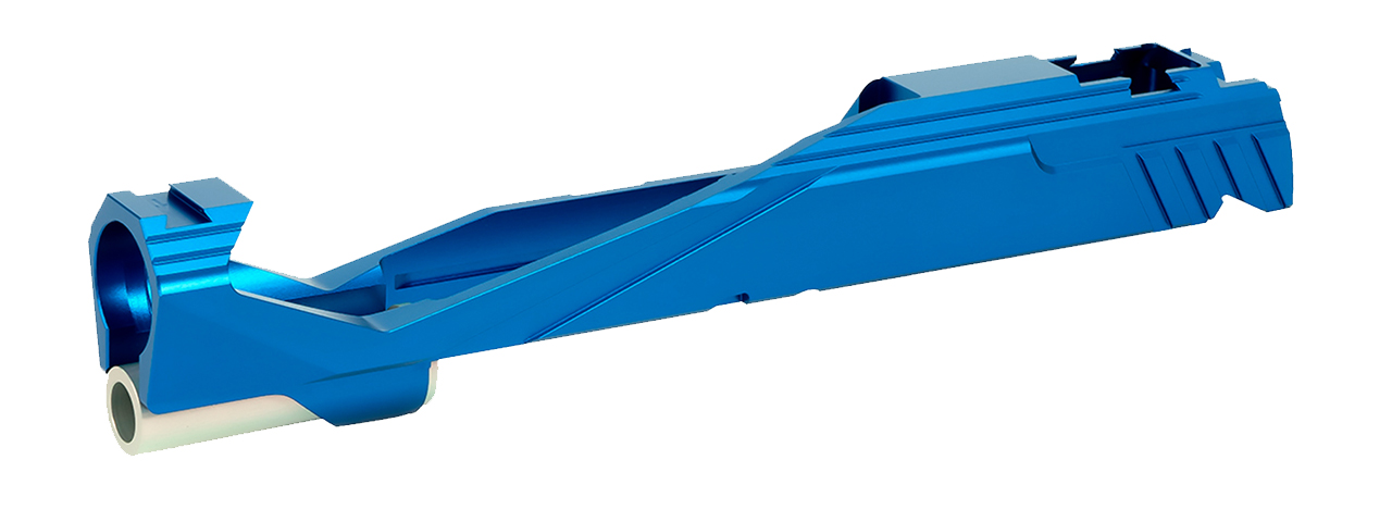 Airsoft Masterpiece Edge Custom "Giga" Standard Slide - Blue - Click Image to Close