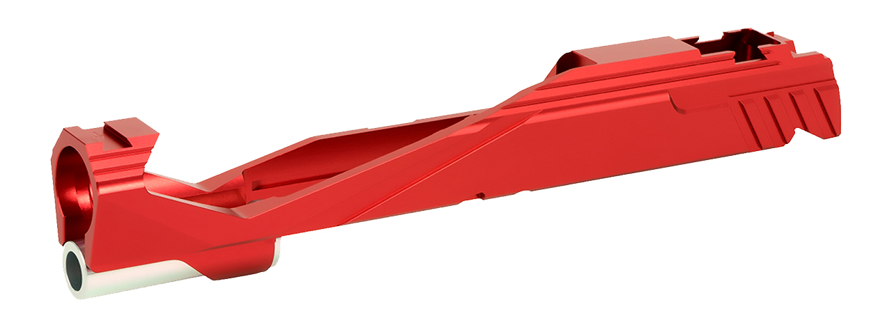 Airsoft Masterpiece Edge Custom "Giga" Standard Slide - Red - Click Image to Close